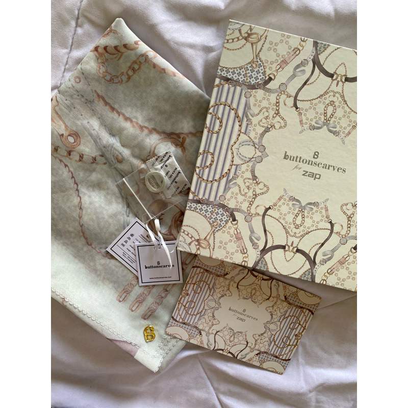 [NEW] Kerudung Buttonscarves x Zap/Kerudung Wanita/Kerudung Square
