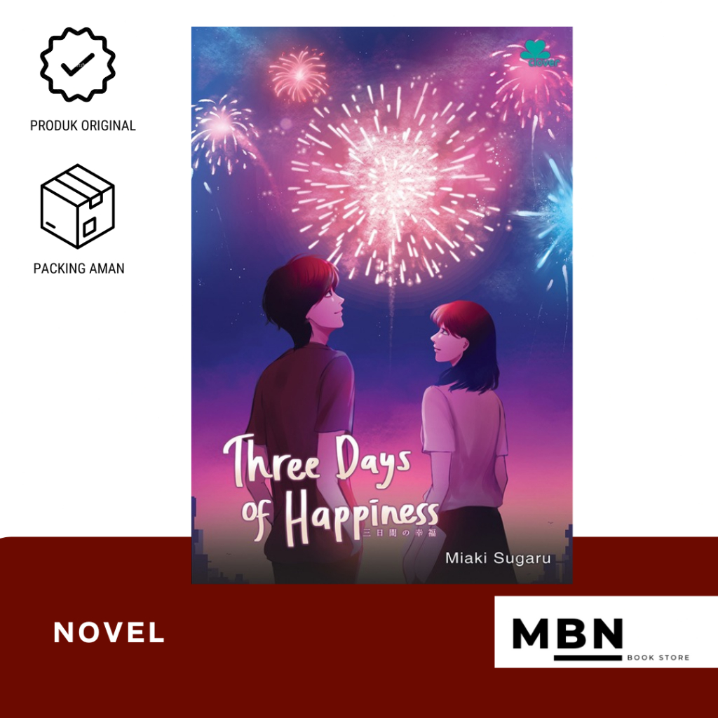 NOVEL THREE DAYS OF HAPPINESS ORI