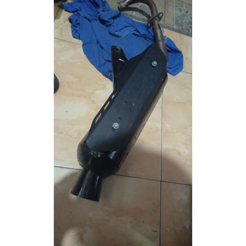 Knalpot Motor Second
