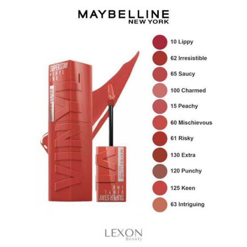 Superstay Vinyl Ink Lipstick by Maybelline