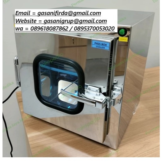 Passbox - PassBox 60x60x50cm Interlock Door UV+TL  Stainless Steel