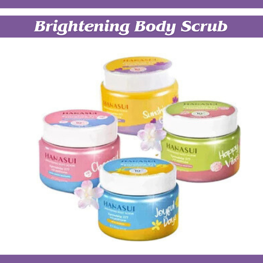 Hanasui Brightening Body Scrub 200g/Lulur Badan