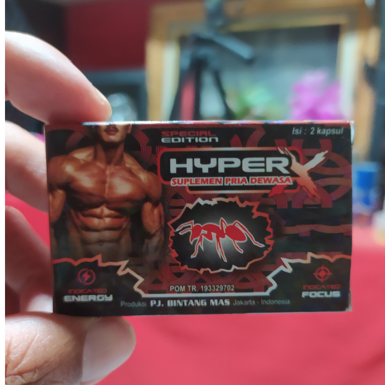 

ECERAN Madu Bubuk Hyperx HYPER X Madu Herb Kapsul Bubuk Hyper Original Privasi Tanpa Nama Produk