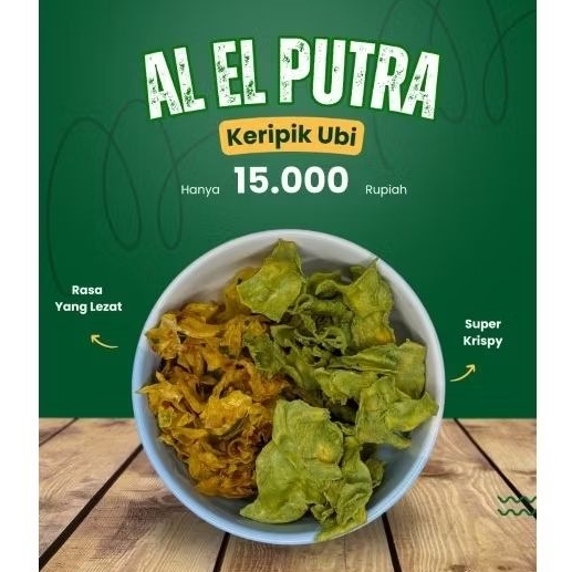 

KERIPIK UBI CILEMBU PURE CILEMBU TREATS 100% UBI CILEMBU ASLI BUMBU RUJAK