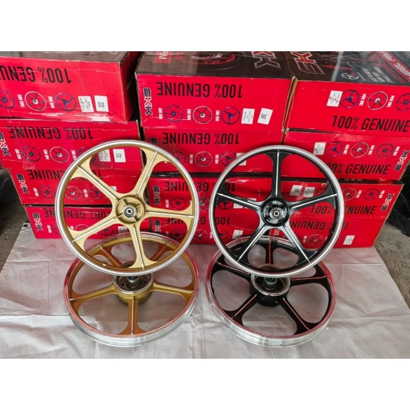 Velg Racing 17 Merek SKK Malaysia model GTO Motor Suzuki Satria 2 Tak Satria Lumba Satria S Satria R