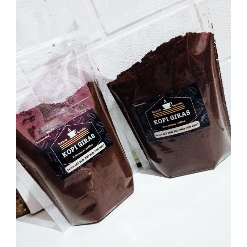 

Kopi Bubuk Robusta Giras- Spesial Premium UK (250gr) HALUS