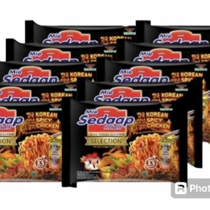 

Mie Sedaap / Sedap Korean Spicy Chicken Isi 10pcs