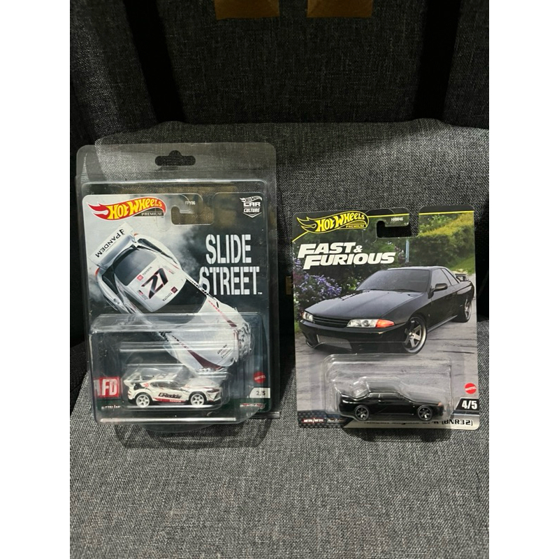 Hotwheels premium Gr Supra/ supra mk5, dan R32 FF