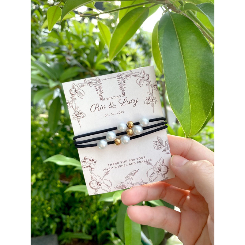 souvenir pernikahan murah kunciran mutiara / souvenir wedding aesthetic / souvenir pernikahan bekasi