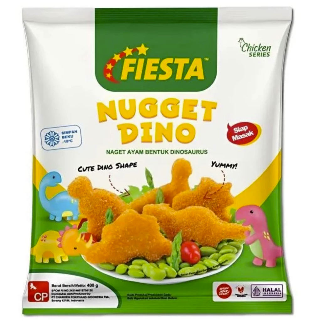 

Fiesta Chicken Nugget Zoo 400 gr
