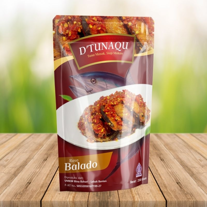 

D'TUNAQU Rasa Balado 200g