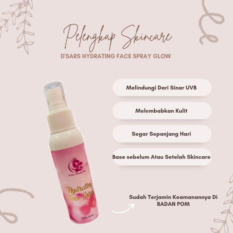 D'Sars Face Spray Glow ORIGINAL D'SARS
