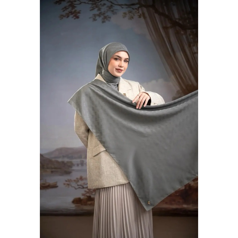 Heylocal’s Jacquelle Scarf  | Paris Premium with Monogram