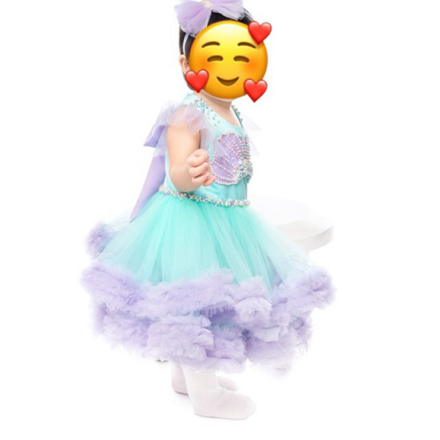 preloved dress Tatum Collections kostum Mermaid cantik tosca cocok untuk birthday