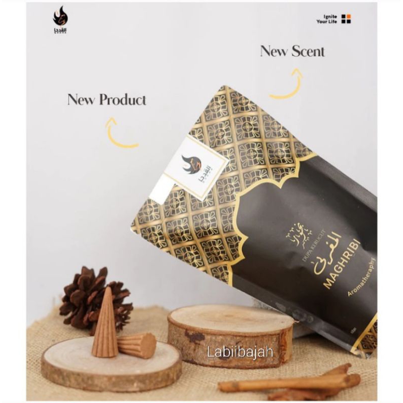 Dupa buhur dupa kerucut Qodha aroma maghribi isi 50 psc