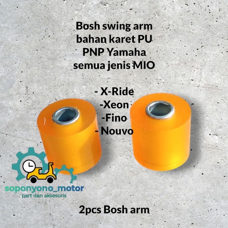 Bosh Arm Mounting Karet PU PNP Yamaha Mio, X Ride, Xeon, Fino, Nouvo