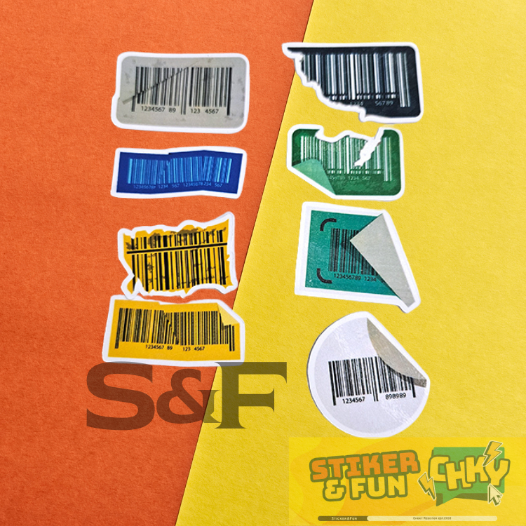 

Stiker Sticker Vinyl Laminasi BROKEN BARCODE/BARCODE RUSAK