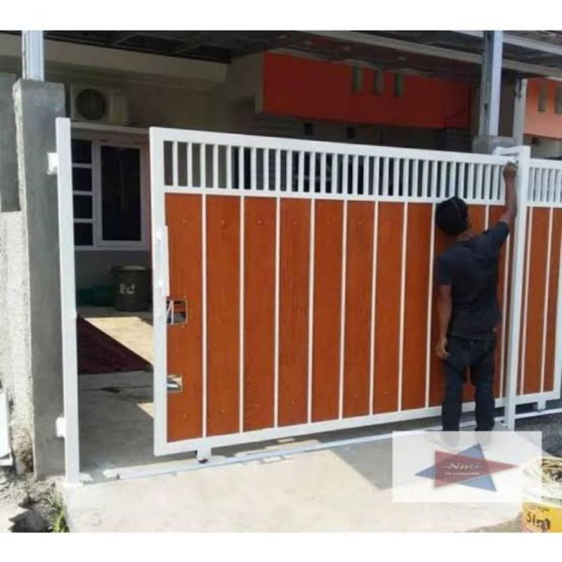 (COD) Pagar Besi Dorong