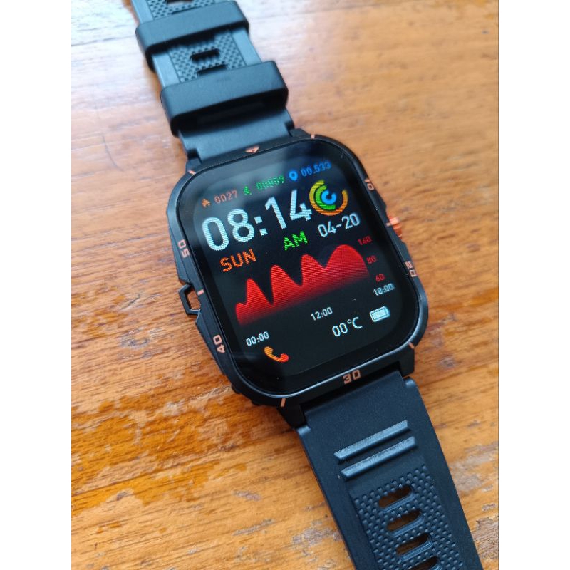 SMARTWATCH KT71 MILITARY HRYFINE