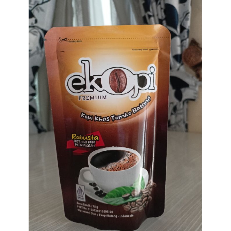 

Ekopi 75 gm 100 % kopi robusta