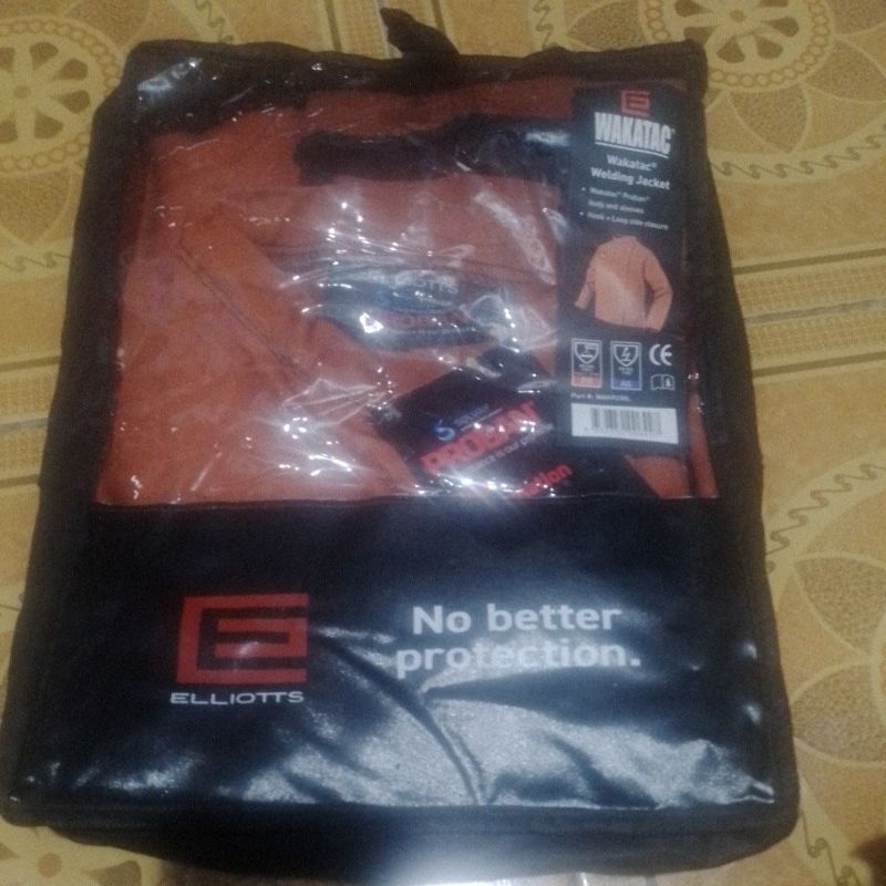 welding jacket las wakatac size xl