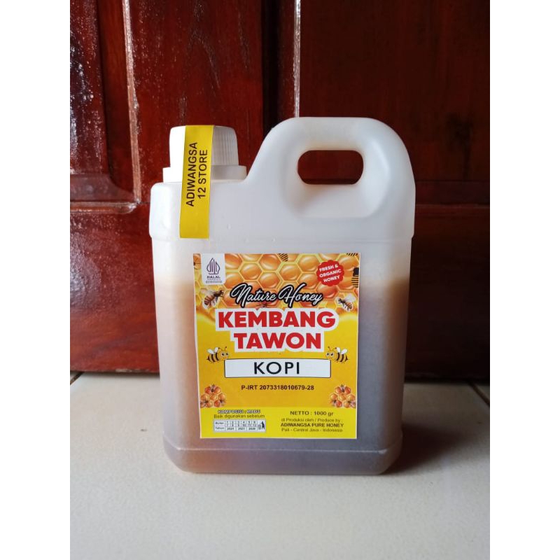 

Madu Murni Nektar Bunga Kopi [1KG] Madu Asli 100% Raw Honey