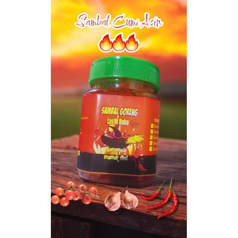 

Sambal Cumi Asin Homemade