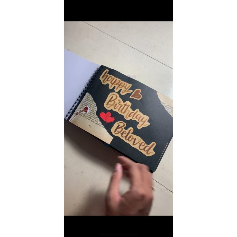 

scrapbook custom