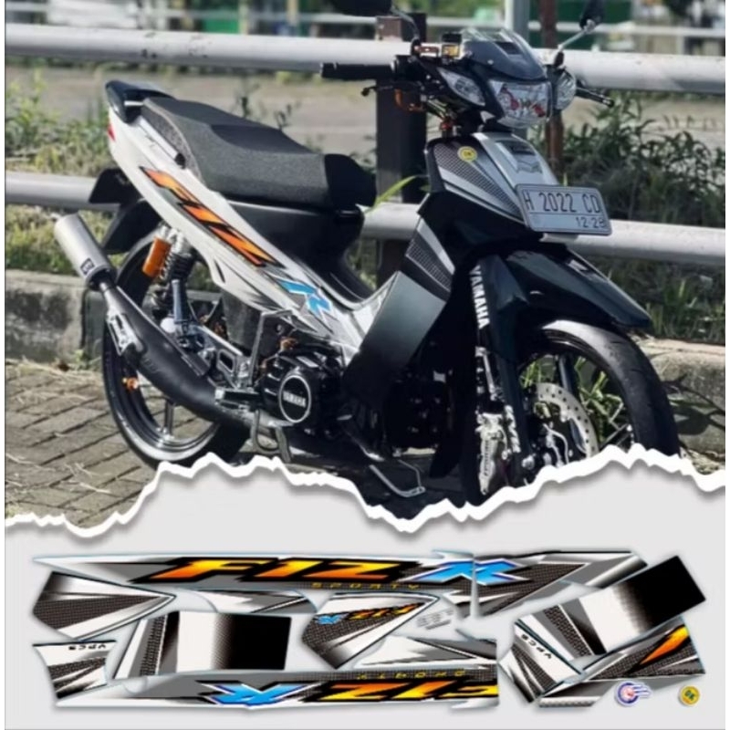 STRIPING FIZR 2004 HITAM HOLOGRAM FIZ R MURAH HARGA GROSIR