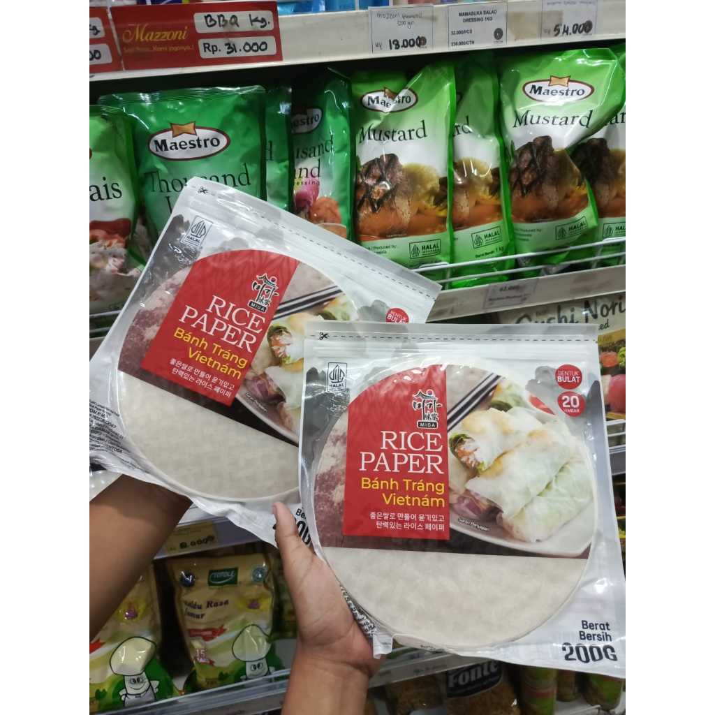 

RICE PAPER MIGA 200 GR