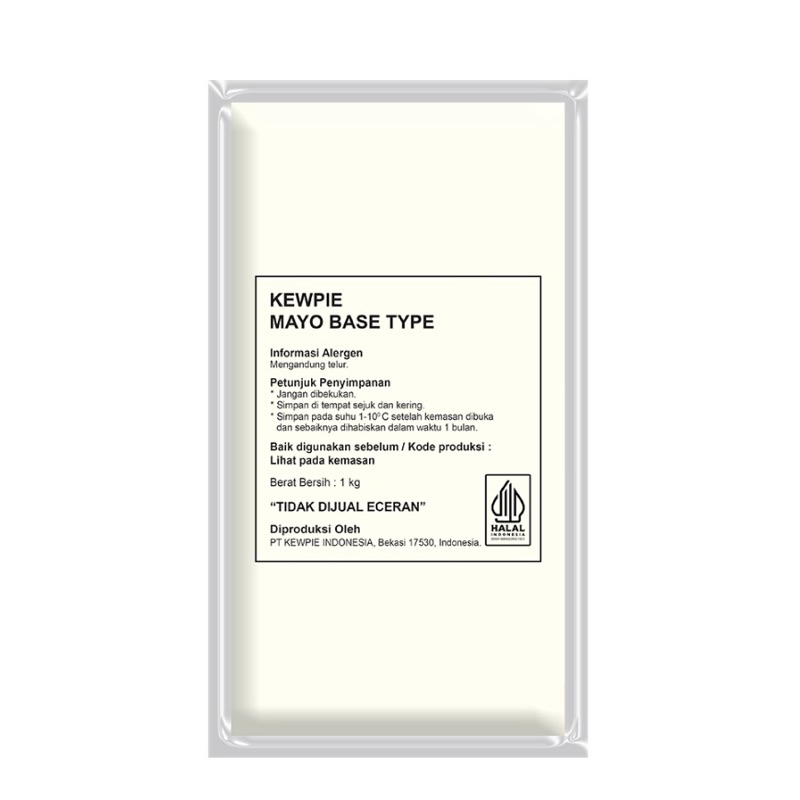 

Kewpie Mayonais Base Type/Mayo/Base Type 1Kg