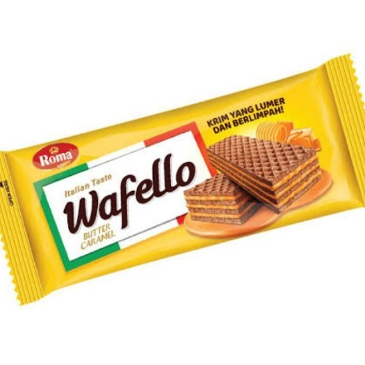 

Roma Butter Caramel Wafello 95 Gr