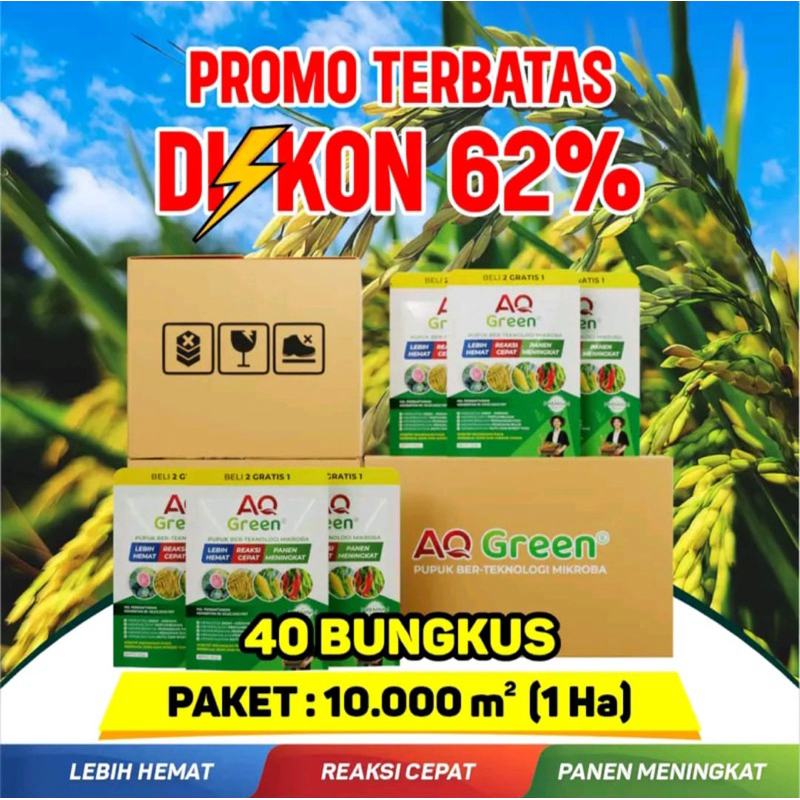 AQ Green  Pupuk Organik Hayati Majemuk Harga grosir