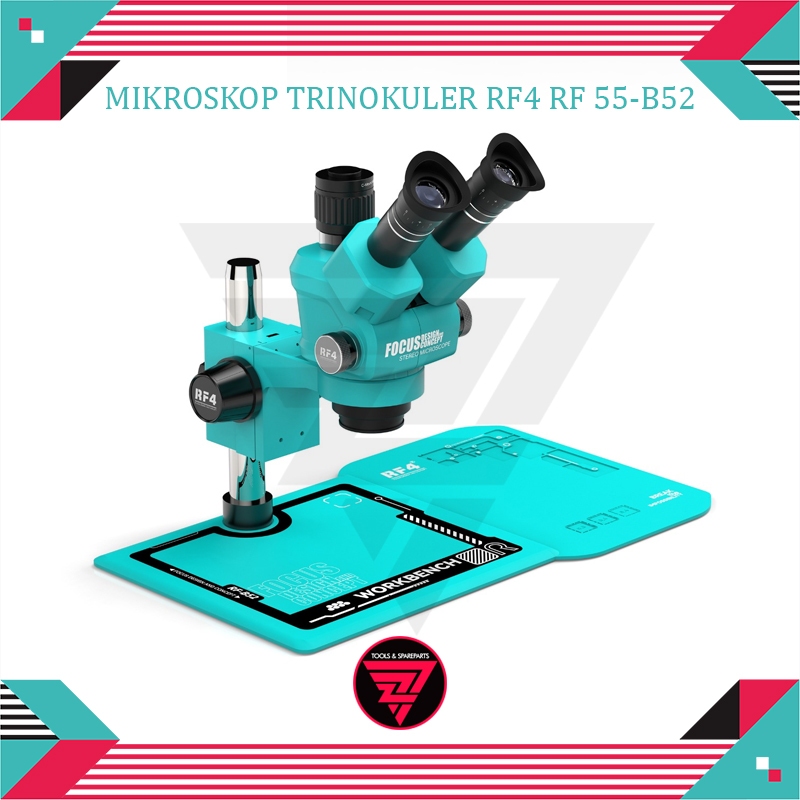 Mikroskop Trinokuler RF4 RF 55-B52 / Mikroskop RF4 Trinokuler RF4 RF 55 B52 / RF4 55 B52 Mikroskop T