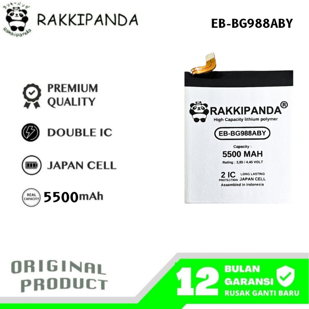 RakkiPanda - EB-BG988ABY Samsung S20 Ultra Batre Batrai Baterai