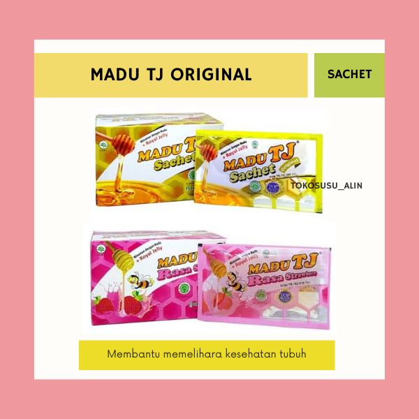 

MADU TJ RASA ORIGINAL STRAWBERRY SACHET 20 G