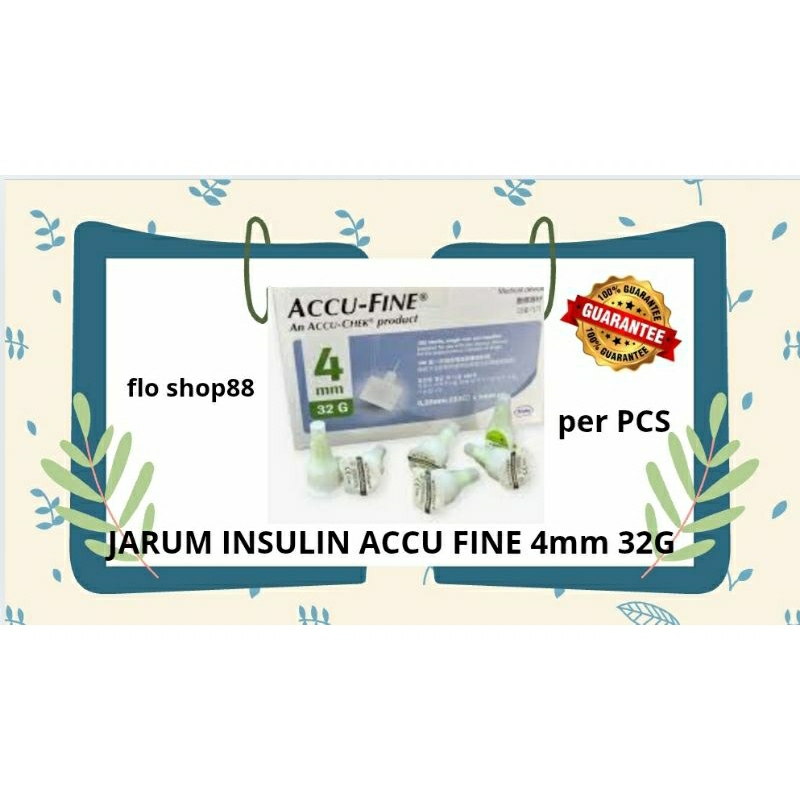 JARUM INSULIN ACCU FINE / JARUM INSULIN /JARUM INSULINE