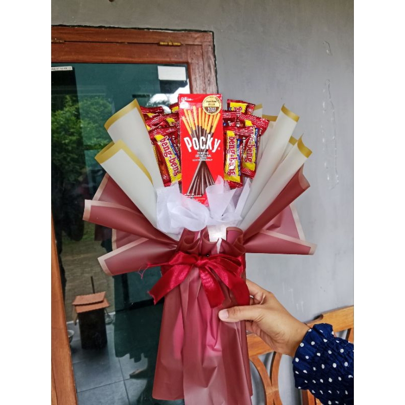 

Buket snack | pocky | bang bang | murah | COD