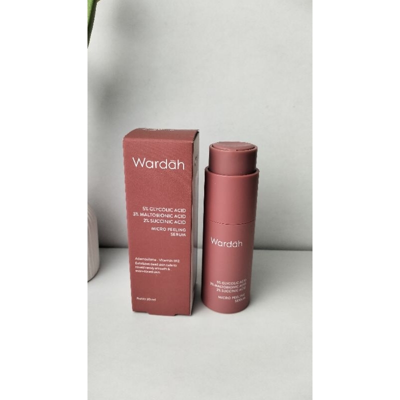 wardah peeling serum