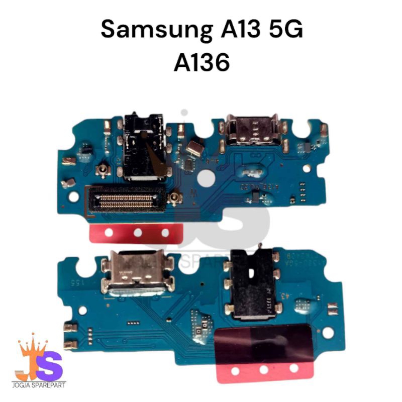 PCB fleksibel Konektor charger Samsung A13 5G Original dengan ic A136