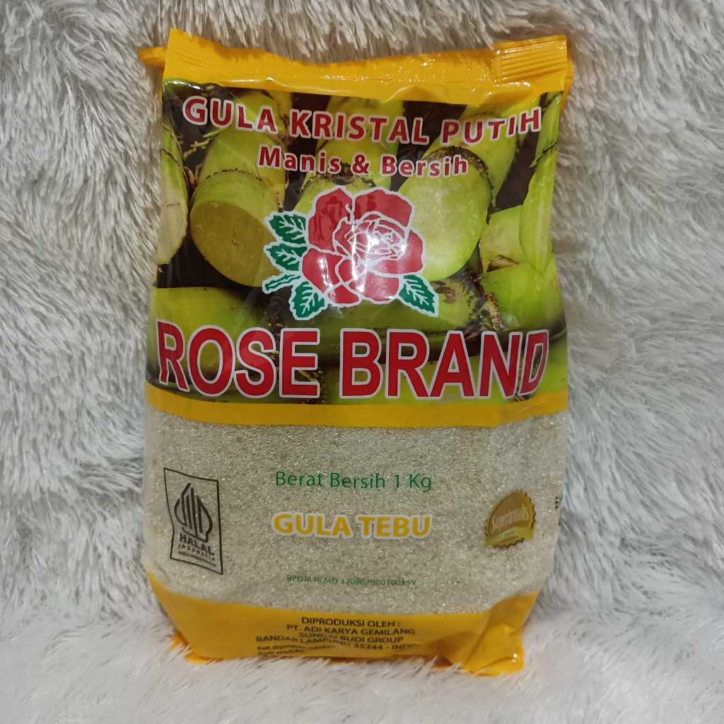 

Rose Brand Gula Kristal Putih 1kg