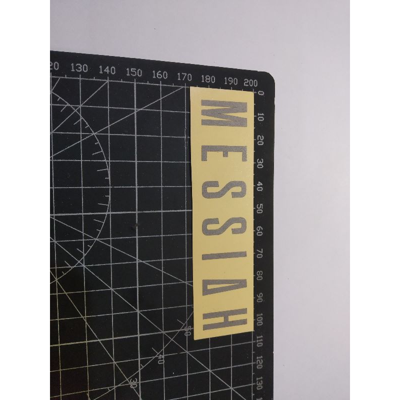 

stiker cutting messiah