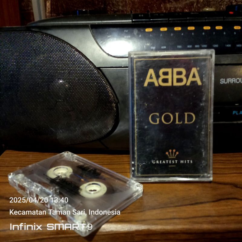 Kaset Pita Abba Gold Greatest Hits