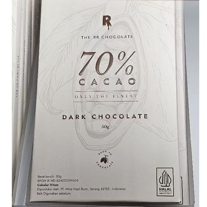 

RR dark chocolate 70% cacao