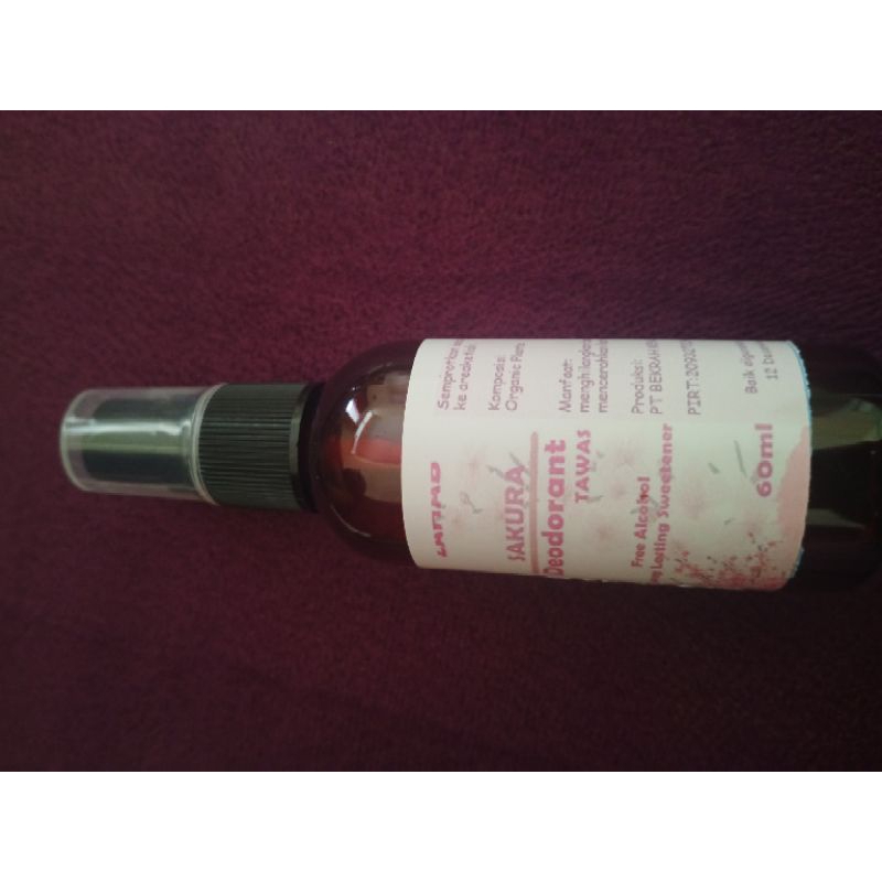 deodoran tawas spray wangi sakura 60 ml