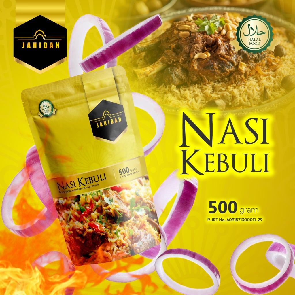 

BERAS & BUMBU NASI KEBULI JAHIDAH