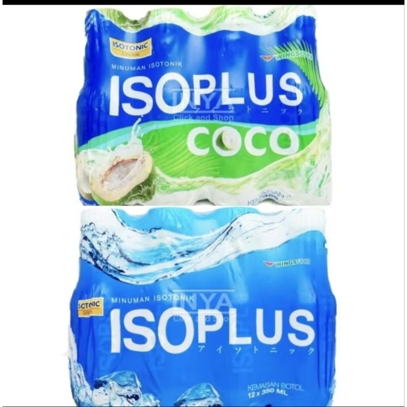

Isoplus Minuman Isotonic 1 Dus isi 12 Botol