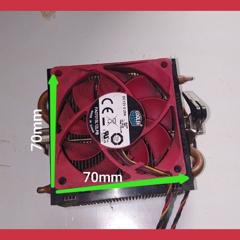 CPU Cooling Fan Heatsink Second Normal