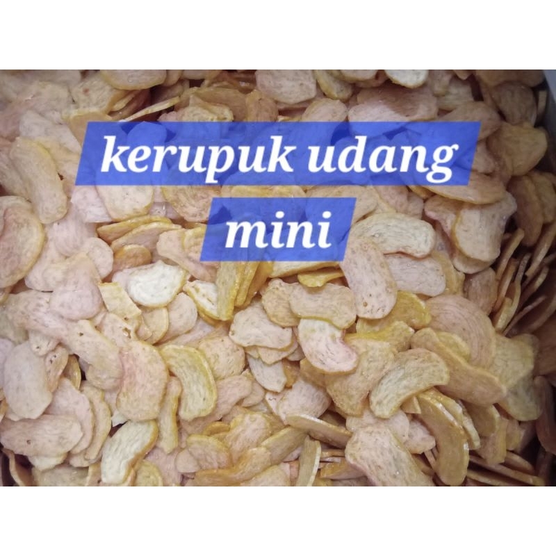 

KERUPUK UDANG MENTAH MINI 1 KG