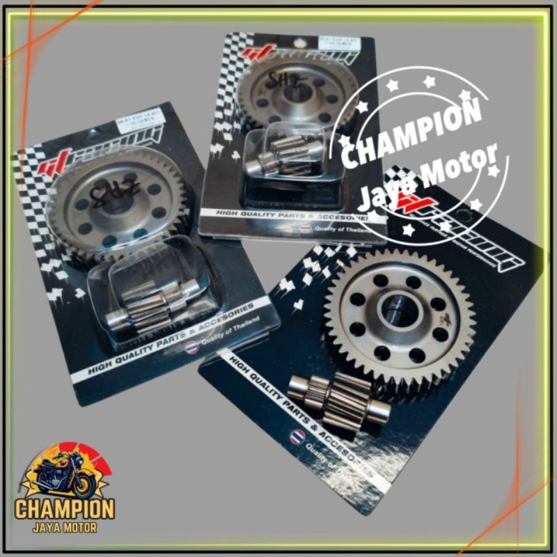 GEAR GIR RASIO BEAT SCOOPY ESP FI VARIO 110 FI STATER HALUS ORIGINAL GF RACING GIGI RASIO BEAT SCOPP
